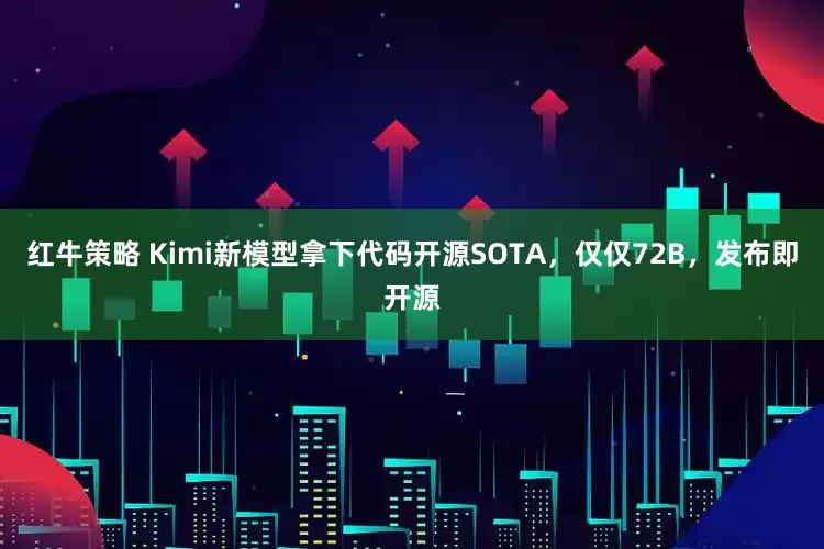 红牛策略 Kimi新模型拿下代码开源SOTA，仅仅72B，发布即开源